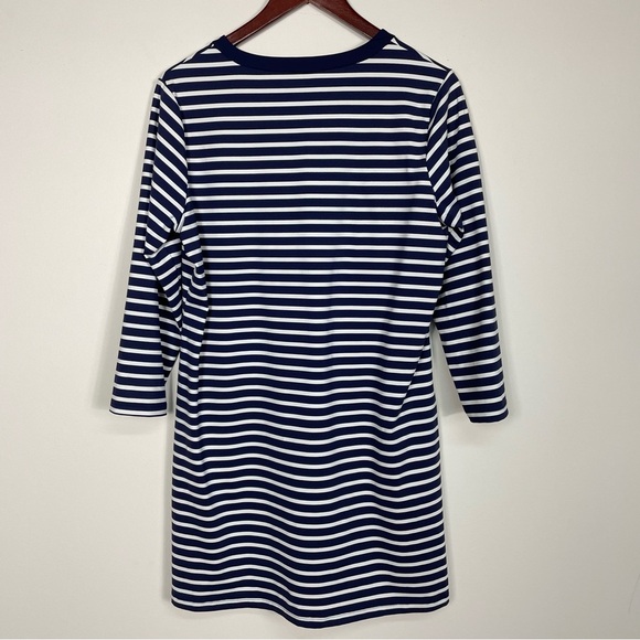 Lands' End Striped Swim Cover Up Dress Size M (10-12) - Picture 12 of 12